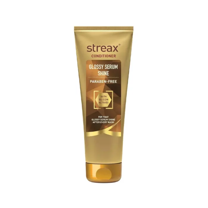 Streax Glossy Serum Shine Conditioner 240ml India Streax Glossy Serum Shine Conditioner 240ml India