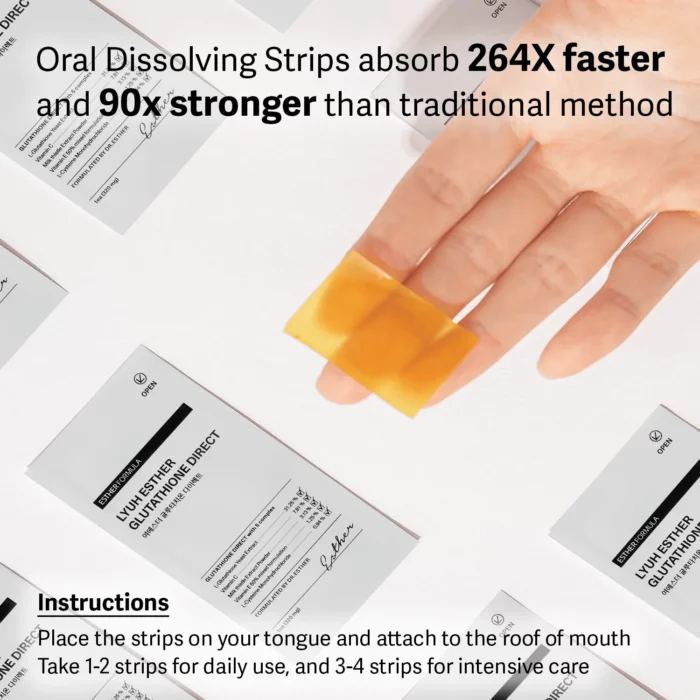 ESTHER FORMULA Lyuh Esther Glutathione Direct 5X 30P