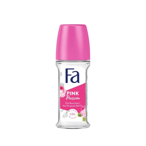 Fa Pink Passion Pink Rose Scent Anti Perspirant Roll On