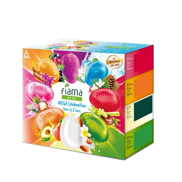 Fiama Gel Bar Mega Celebration Pack - 8 Pcs Fiama Gel Bar Mega Celebration Pack - 8 Pcs