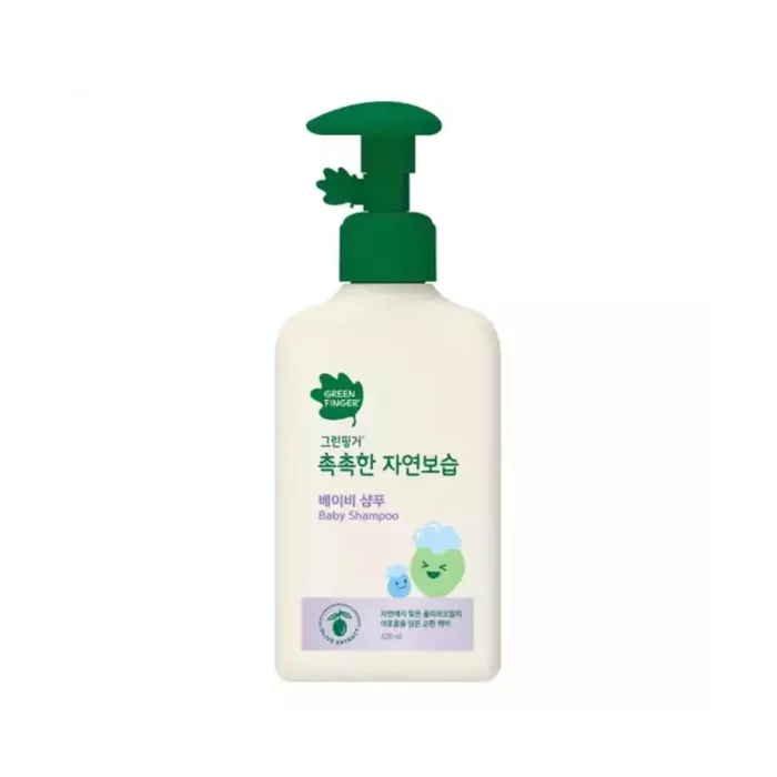 GREEN FINGER Moist Natural Moisturizing Baby Shampoo