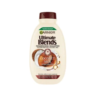 Garnier Ultimate Blends Coconut Milk & Macadamia Nourising Shampoo Garnier Ultimate Blends Coconut Milk & Macadamia Nourising Shampoo