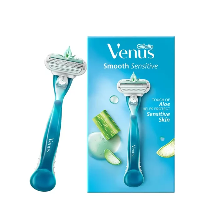 Gillette Venus Smooth Hair Removal Razor with Aloe Vera Gillette Venus Smooth Hair Removal Razor with Aloe Vera