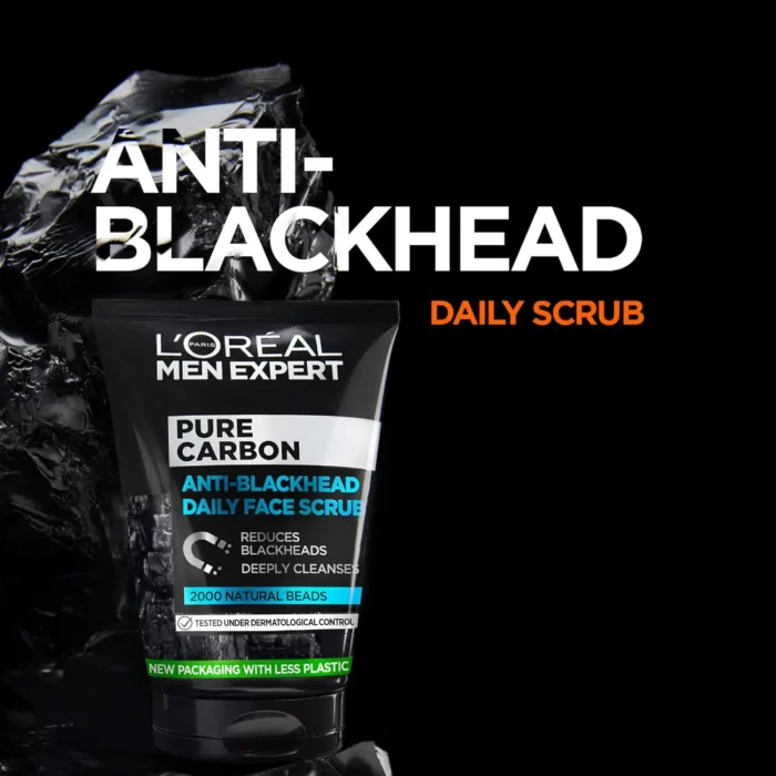 L'Oreal Paris Men Expert Anti-Blackhead Daily Face Scrub
