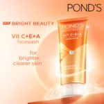 POND'S Bright Beauty Vit C+E+A Gel Face Wash (100g | India)