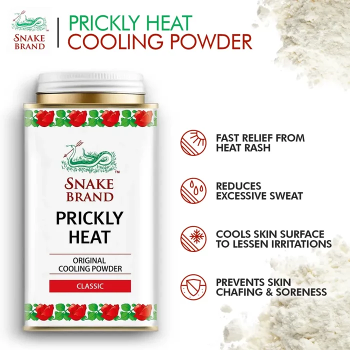 Snake Brand Prickly Heat Powder Classic Snake Brand Prickly Heat Powder Classic