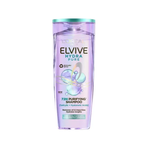 LOreal Elvive Hydra Pure 72H Purifying Shampoo