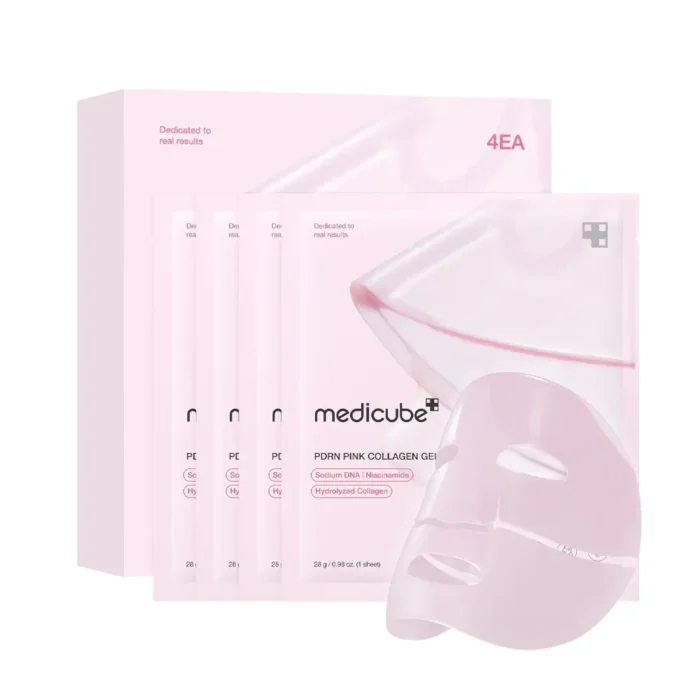 Medicube PDRN Pink Collagen Gel Mask Full Box Medicube PDRN Pink Collagen Gel Mask Full Box