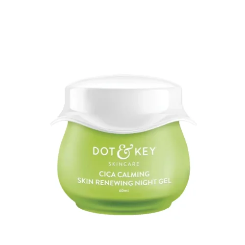 Dot & Key Cica Calming Skin Renewing Night Gel Niacinamide Green Tea