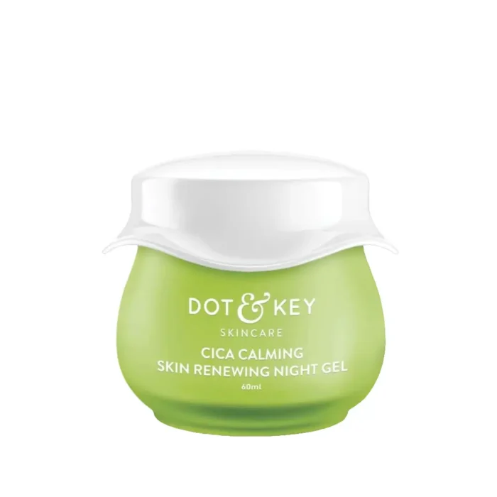 Dot & Key Cica Calming Skin Renewing Night Gel Niacinamide Green Tea Dot & Key Cica Calming Skin Renewing Night Gel Niacinamide Green Tea