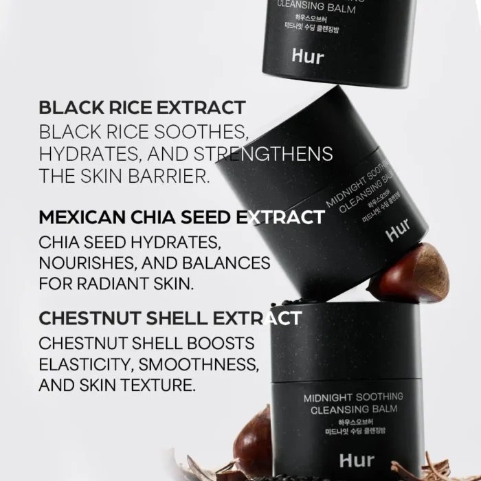 House of Hur Midnight Soothing Cleansing Balm Ingredients