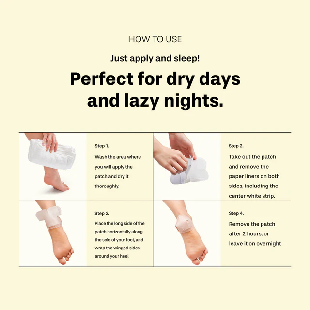 How to use Baren Heel Patch