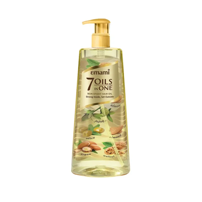 Emami 7 Oils in One Non Sticky Hair Oil 650ml India