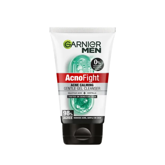 Garnier Men Acno Fight Acne Calming Gentle Gel Cleanser