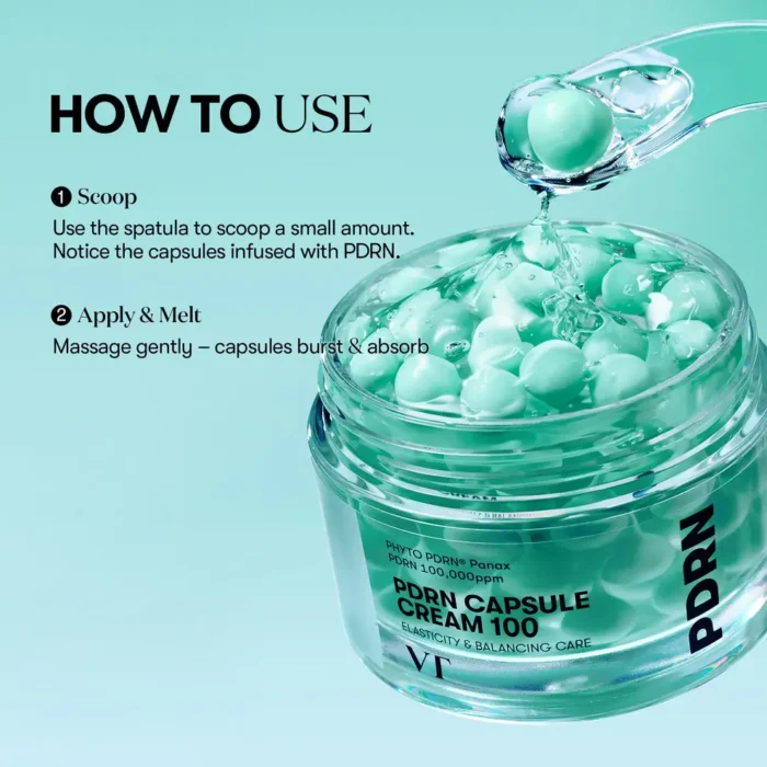 How to use VT PDRN Capsule Cream 100 How to use VT PDRN Capsule Cream 100