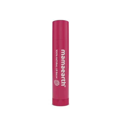 Mamaearth Nourishing Tinted Natural Lip Balm with Vitamin E and Raspberry Mamaearth Nourishing Tinted Natural Lip Balm with Vitamin E and Raspberry
