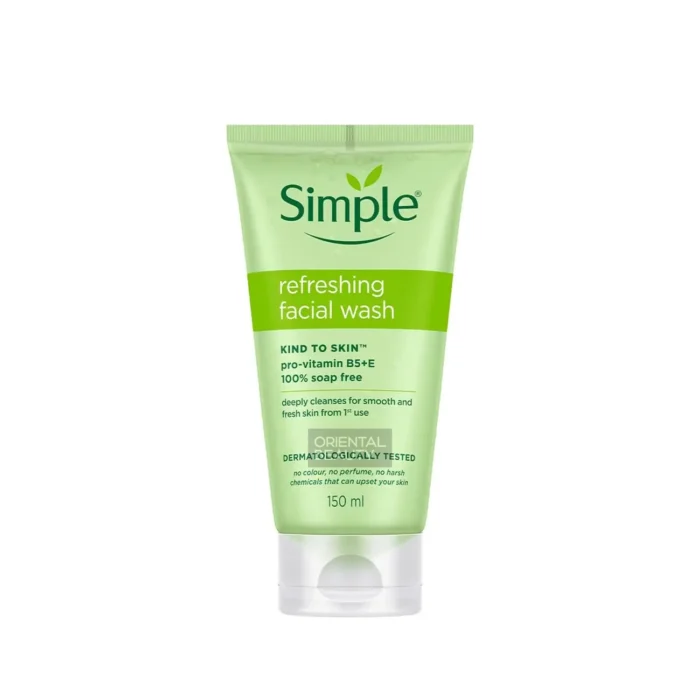 SIMPLE Refreshing Facial Wash 150ml India SIMPLE Refreshing Facial Wash 150ml India