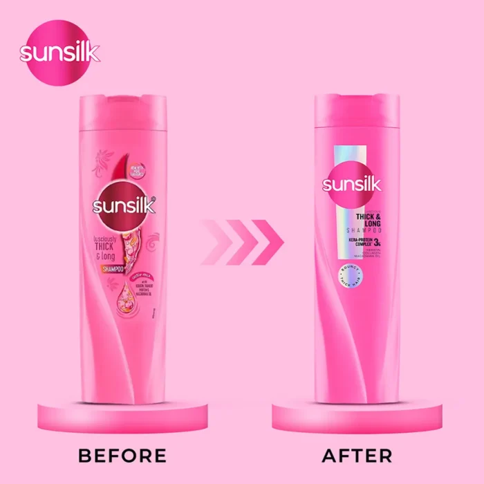SUNSILK Thick & Long Shampoo Price in Bangladesh