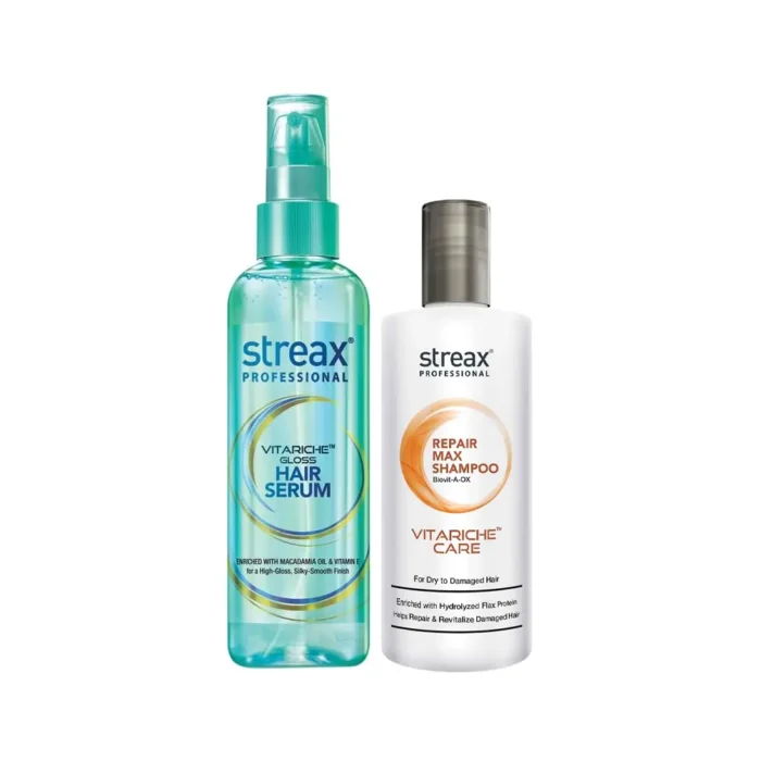 STREAX Professional Hair Serum + Free Repair Max Shampoo