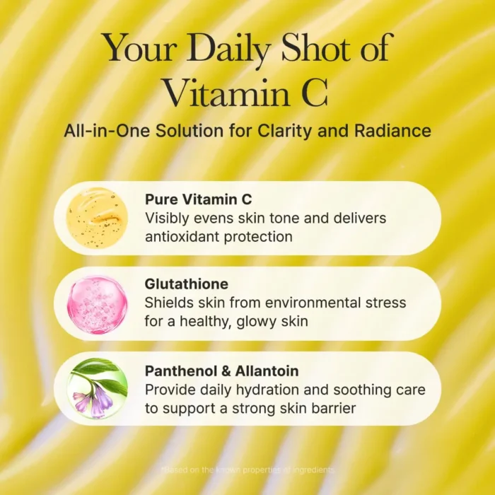 Arencia Vitamin C Booster Shot Ingredients