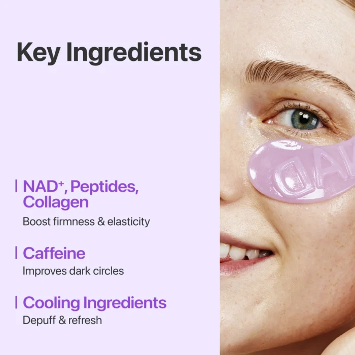 Numbuzin No.9 NAD+ Collagen Under Eye Patches Key Ingredients