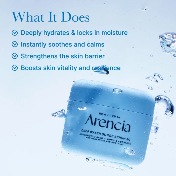 Arencia Deep Water Surge Serum 30 Benefits
