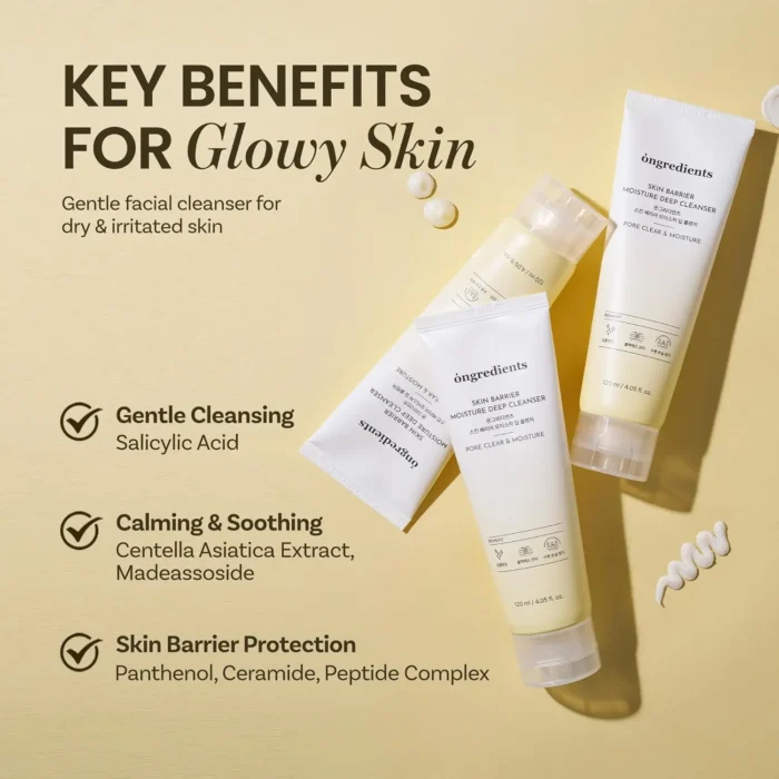 Ongredients Skin Barrier Moisture Deep Cleanser Key Benefits Ongredients Skin Barrier Moisture Deep Cleanser Key Benefits