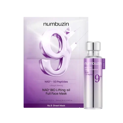 numbuzin No.9 NAD+ Bio-Lifting Duo Essence Sheet Mask Set (1)