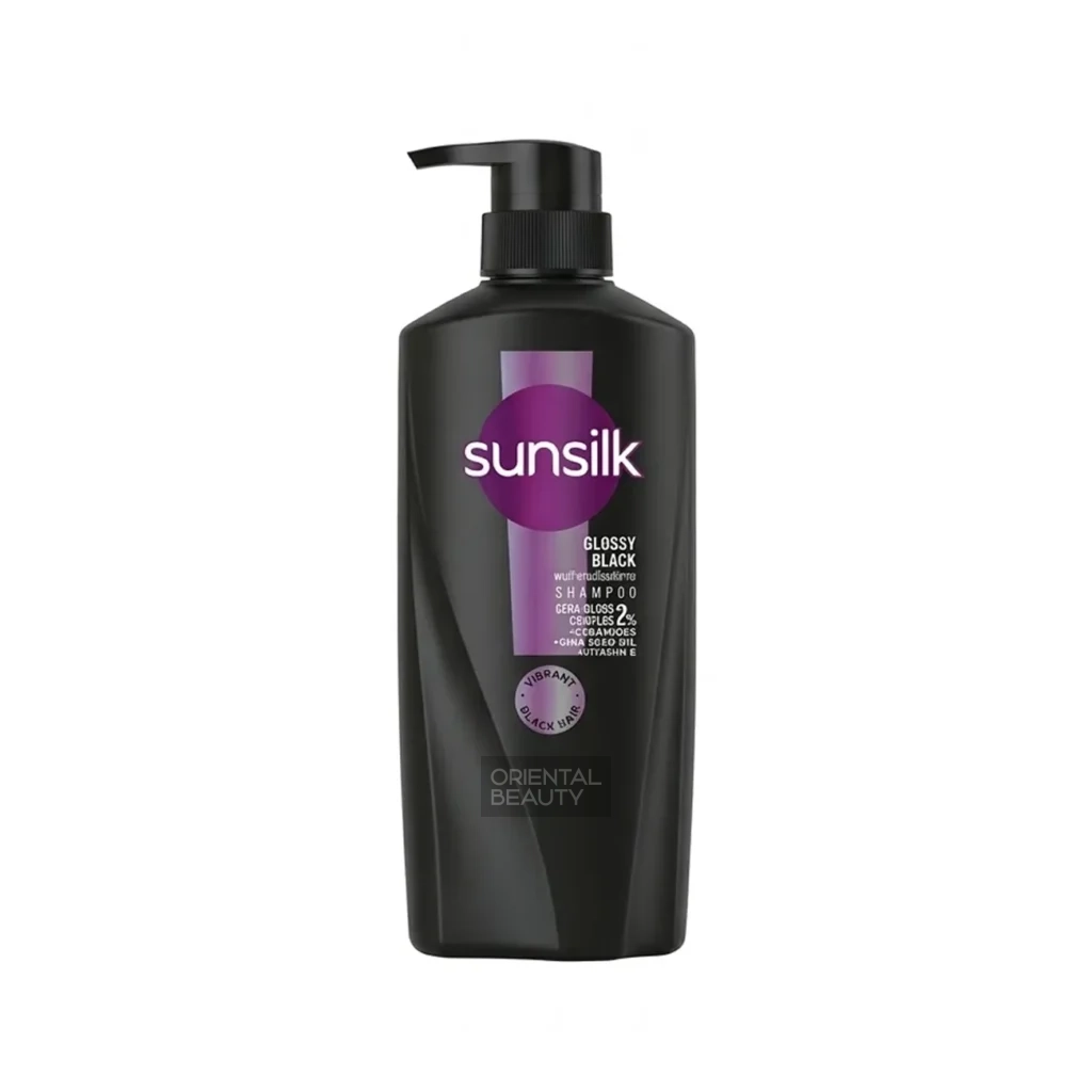 SUNSILK Glossy Black Shampoo 325ml Thailand