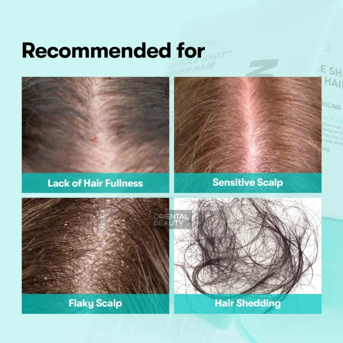 VT PDRN Reedle Shot Brush Hair Serum
