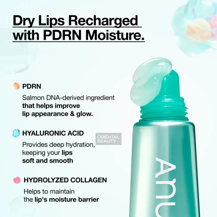 Anua PDRN Lip Serum Key Ingredients