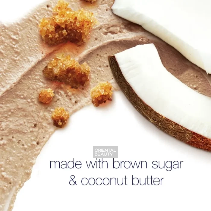 DOVE Exfoliating Body Polish Brown Sugar & Coconut Butter Texture DOVE Exfoliating Body Polish Brown Sugar & Coconut Butter (298g | Slovakia)