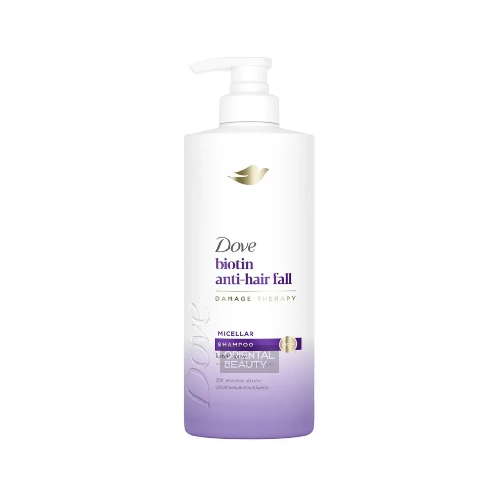Dove Biotin Anti-Hair Fall Micellar Shampoo 360ml Thailand