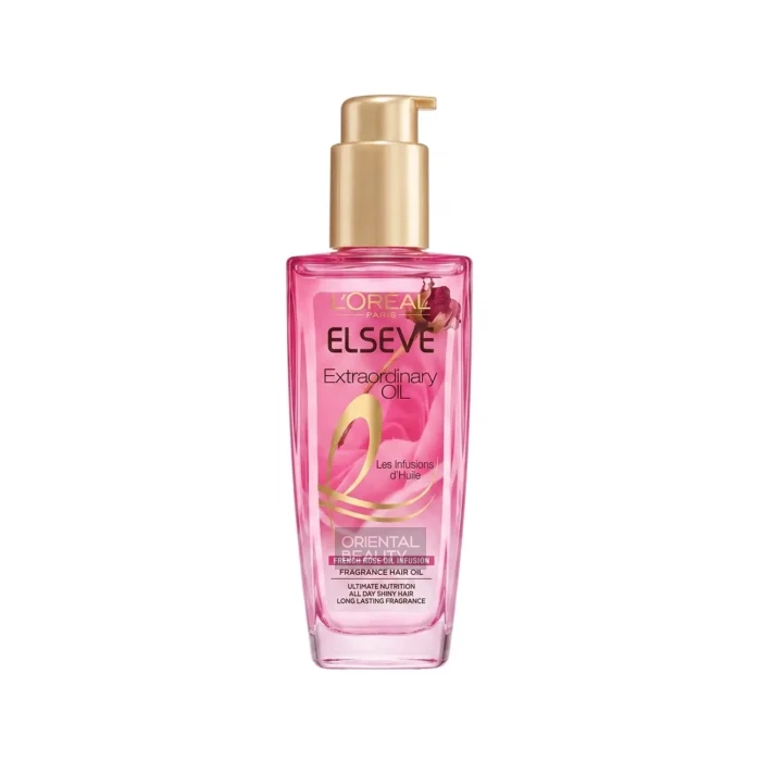 LOreal Elseve Extraordinary Oil Franch Rose Oil Infusion Fragrance Hair Oil 100ml LOreal Elseve Extraordinary Oil Franch Rose Oil Infusion Fragrance Hair Oil 100ml