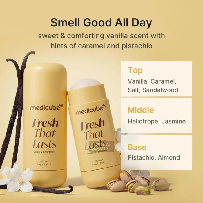 Medicube Vanilla & Pistachio Deodorant Notes Medicube Vanilla & Pistachio Deodorant Notes