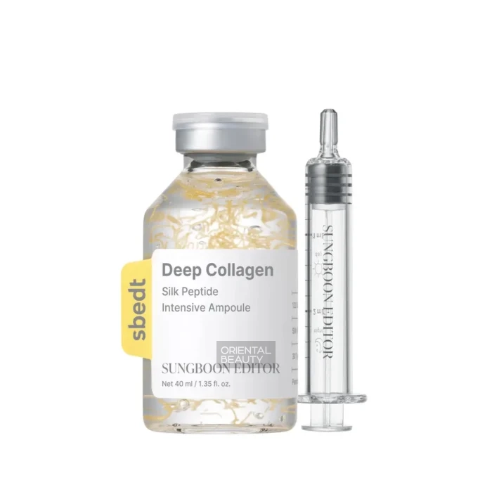 SUNGBOON EDITOR Deep Collagen Silk Peptide Intensive Ampoule – 40ml SUNGBOON EDITOR Deep Collagen Silk Peptide Intensive Ampoule – 40ml