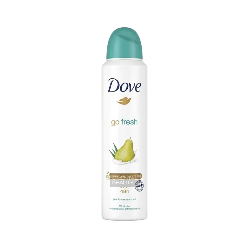 Dove Go Fresh Pear and Aloe Vera Antiperspirant Deodorant Spray