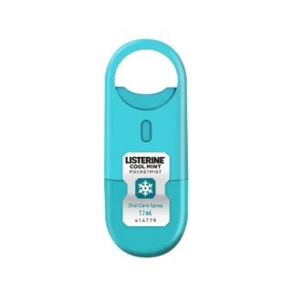 Listerine Cool Mint Pocketmist Oral Care Spray 7.7mL Listerine Cool Mint Pocketmist Oral Care Spray 7.7mL